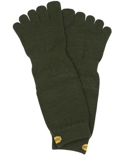 Vibram Fivefingers Sports Socks Wool Blend Crew - Green