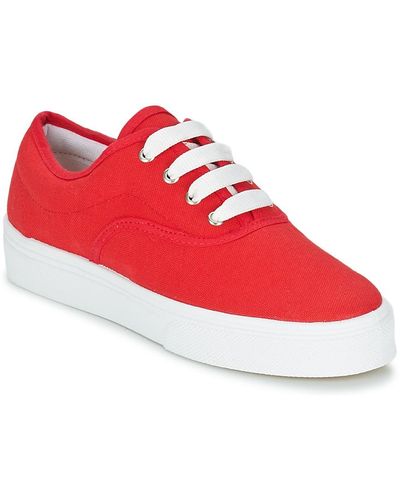 Yurban Pluo Shoes (trainers) - Red