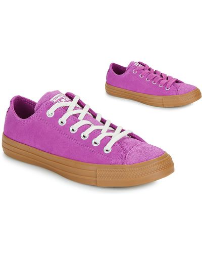 Converse Shoes (trainers) Chuck Taylor All Star - Purple