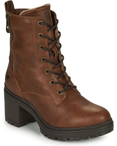 Mustang 1409504-3 Low Ankle Boots - Brown
