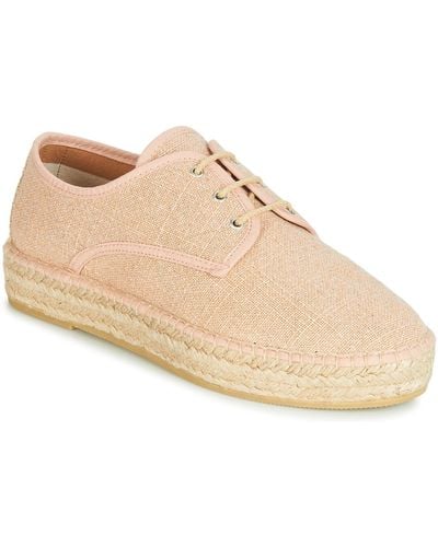 Betty London Jakiko Women's Espadrilles / Casual Shoes In Pink - Natural