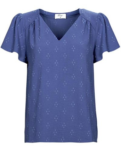 Betty London Blouse Bloome - Blue