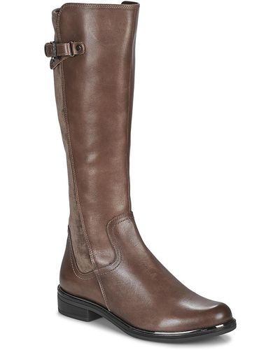 Caprice 25504-361 High Boots - Natural
