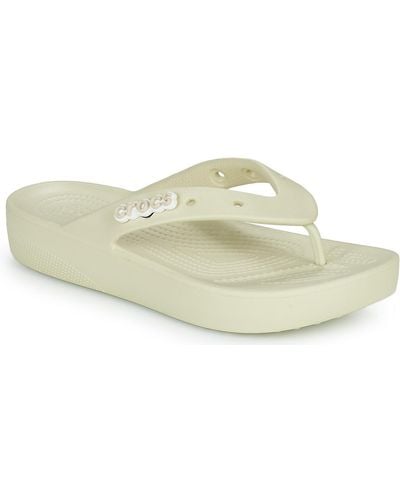 Crocs Women's Classic Flip Flops, Platform Sandals
