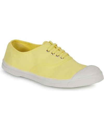 Bensimon Shoes (trainers) Tennis Lacet - Yellow
