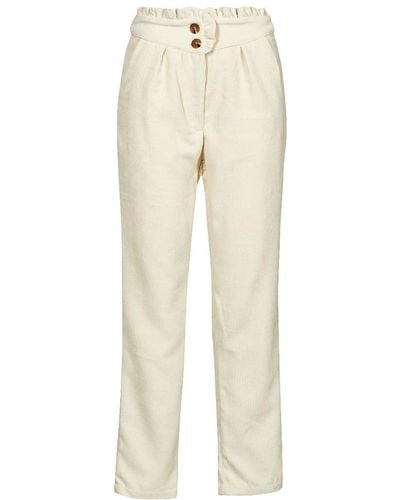 Betty London Maraltine Trousers - Natural