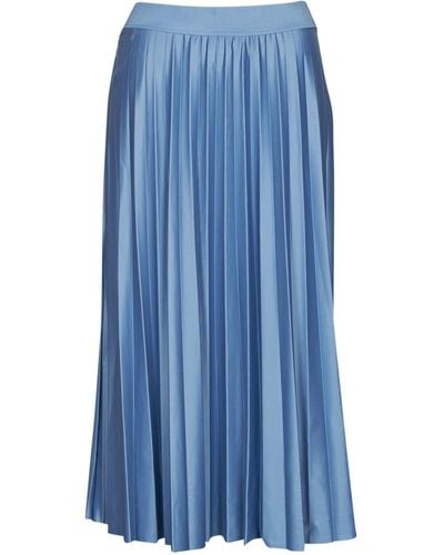 Vila Skirt Vinitban - Blue