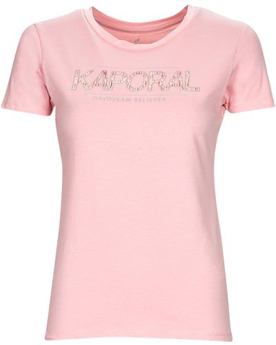 Kaporal T Shirt Jall Essentiel - Pink