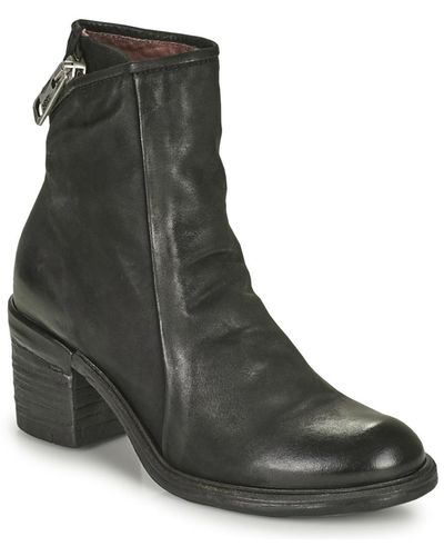 A.s.98 Jamal Low Low Ankle Boots - Black