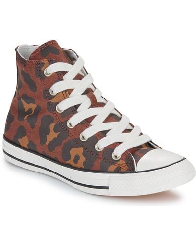 Converse Shoes (high-top Trainers) Chuck Taylor All Star - Brown