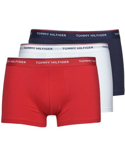 Tommy Hilfiger Boxer Shorts Trunk X3 - Red