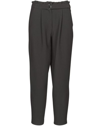 Vila Vicharlotte Cropped Trousers - Grey