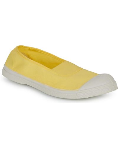 Bensimon Slip-ons (shoes) Tennis Elastique - Yellow