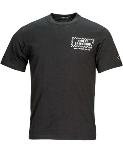 Replay T Shirt M6699 - Black