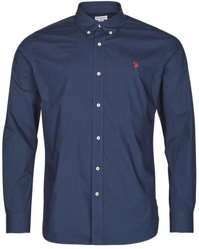 U.S. POLO ASSN. Long Sleeved Shirt Dirk - Blue