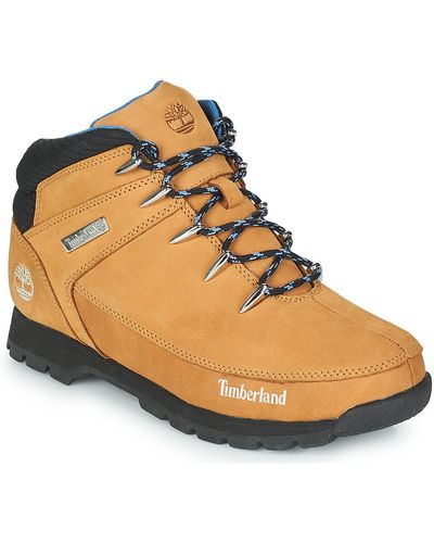 Timberland Euro Sprint Hiker Mid Boots - Yellow