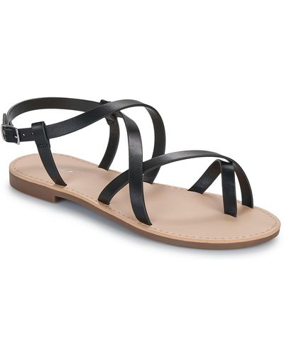 ONLY Sandals Onlmandala-15 Foil Crossover Sandal - Black