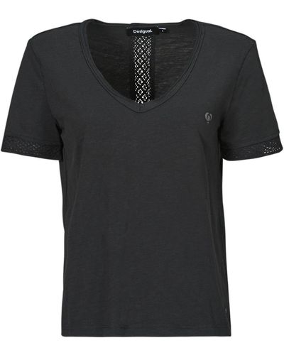 Desigual T Shirt Ts_damasco - Black