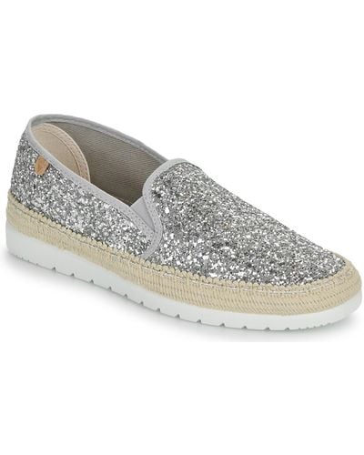 Verbenas Espadrilles / Casual Shoes Nuria Glitter - Grey