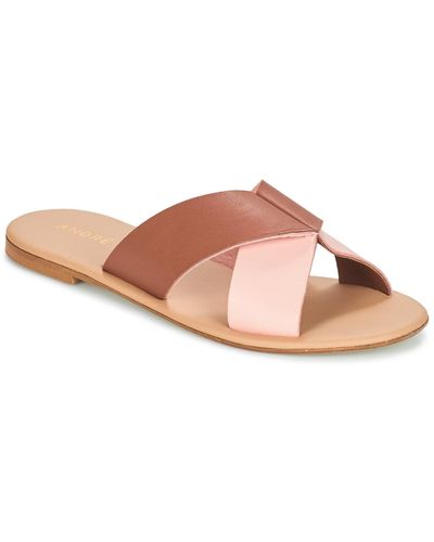 André Crytelle Mules / Casual Shoes - Pink