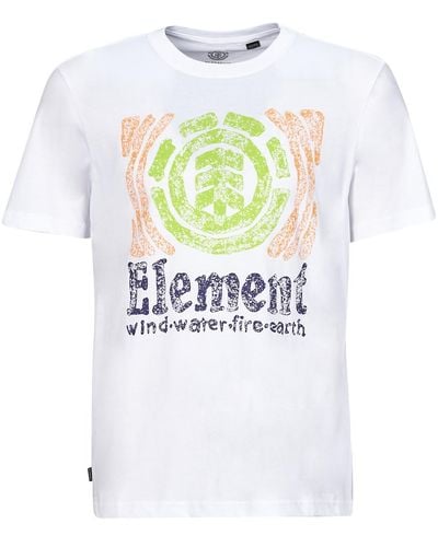 Element T Shirt Volley Ss - White