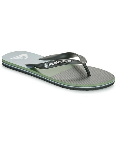 Quiksilver Flip Flops / Sandals (shoes) Molokai Stripe - Green