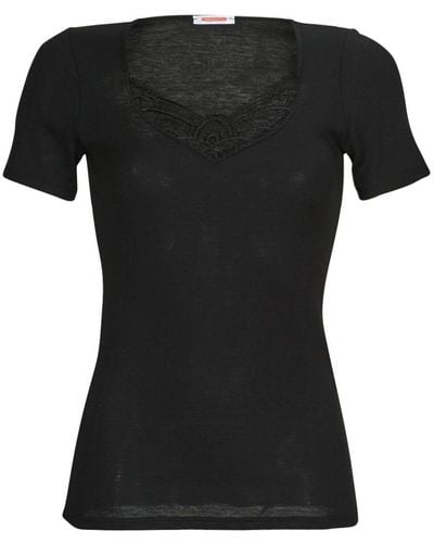 DAMART Bodysuits Classic Short Sleeve T-shirt Grade 3 - Black