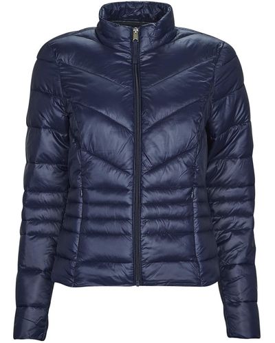 Vero Moda Duffel Coats Vmsorayasiv Ss23 Short Jacket Boos - Blue