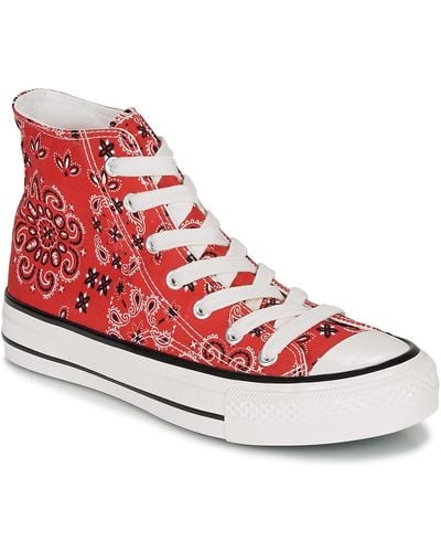 André Heaven Shoes (high-top Trainers) - Red