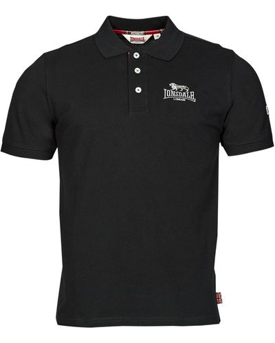 Lonsdale London Bruan Polo Shirt - Black