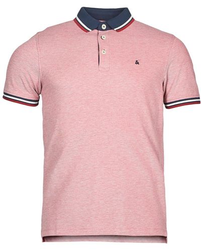 Jack & Jones Jack Jones Jjepaulos Polo Shirt - Pink