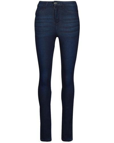 Noisy May Nmcallie V1241db Skinny Jeans - Blue
