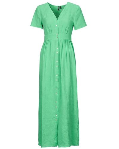 Vero Moda Long Dress Vmnatali - Green