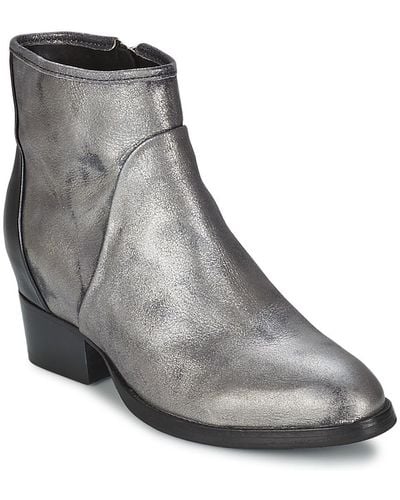 Catarina Martins Metal Dave Low Ankle Boots - Grey