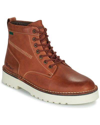 Kickers Daltrey Boot Shoes (high-top Trainers) - Brown