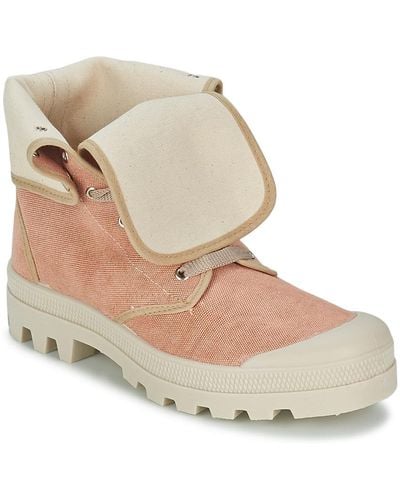 Casual Attitude Shoes (high-top Trainers) Bopessa - Natural