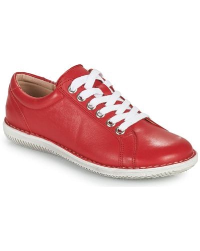 Casual Attitude Oulette Casual Shoes - Red