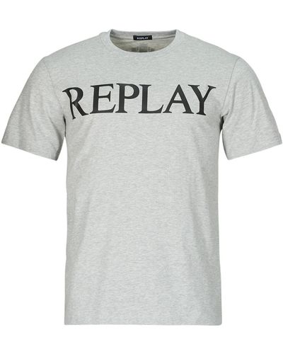 Replay T Shirt M6757-000-2660 - Grey