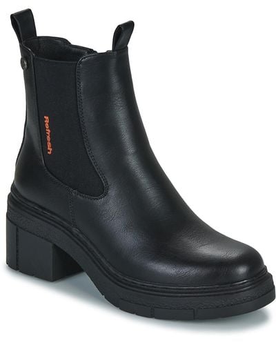 Refresh Low Ankle Boots 170997 - Black