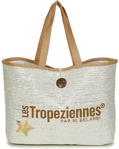 Les Tropéziennes Par M Belarbi Panama Shopper Bag - Metallic