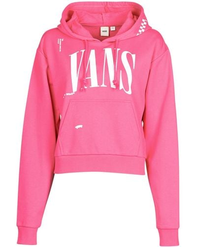 Vans Sweatshirt Wm Kaye Crop Hoodie - Pink