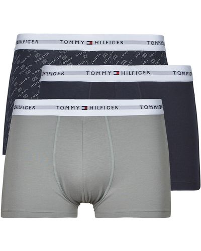 Tommy Hilfiger Boxer Shorts 3p Trunk Print X3 - Grey