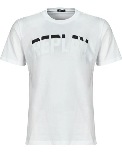 Replay T Shirt M6762-000-23608p - White