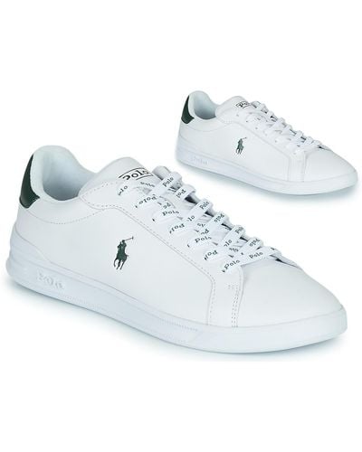 Polo Ralph Lauren Hrt Ct Ii-sneakers-athletic Shoe Shoes (trainers) - White