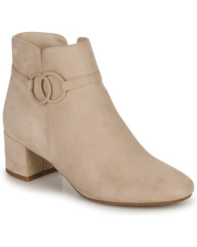 Tamaris Low Ankle Boots 25374 - Natural