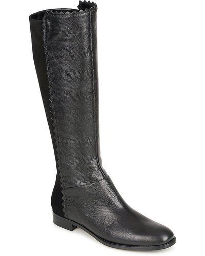 Boutique Moschino Ca2612 Women's High Boots In Black