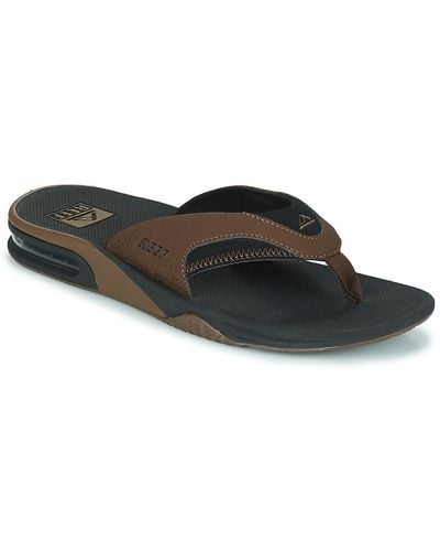 Reef Fanning Flip Flops / Sandals (shoes) - Black