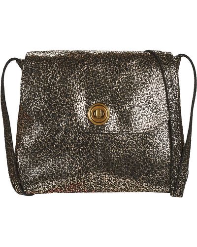 Pieces Shoulder Bag Pctotally Large - Metallic