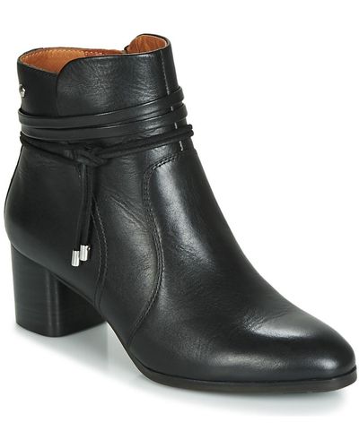 Pikolinos Calafat W1z Low Ankle Boots - Black