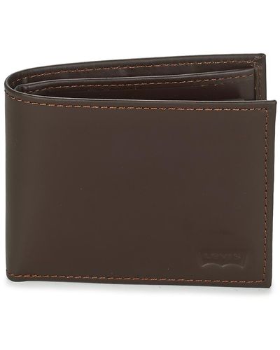 Levi's Levis Casual Classics Hunter Coin Bifold Purse Wallet - Brown